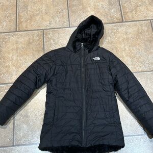 Barely used XL girls North Face puffer coat